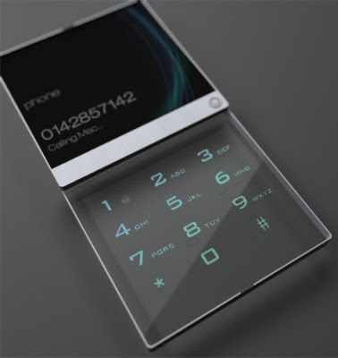 Mobile Phones Today: Glass cell phone – an amazing concept!