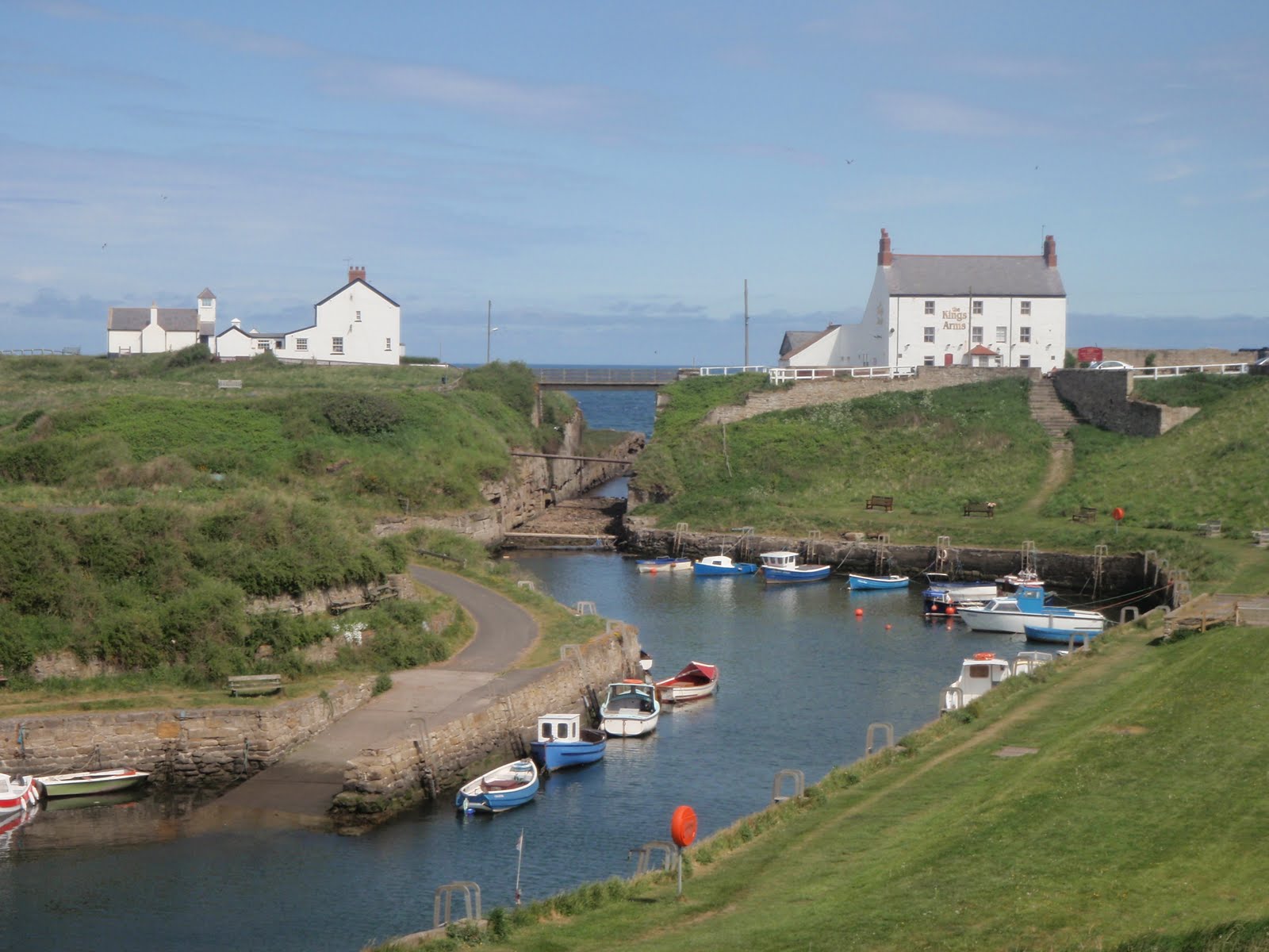 Cycling the North Sea Route Dunsdale, between Redcar and Guisborough