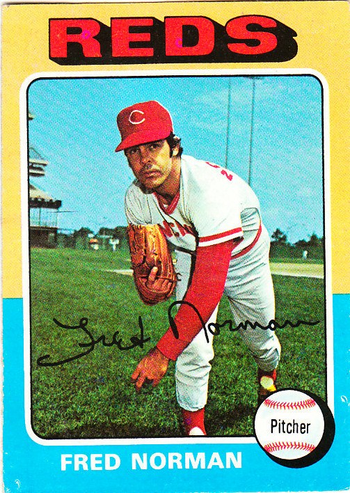 1975 Topps (it's far out, man) 396 Fred Norman