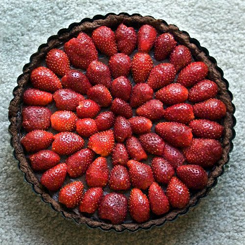 Chocolate Strawberry Truffle Cake Chocolate Strawberry Truffle Cake