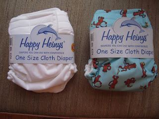 Happy Heinys pocket cloth diapers