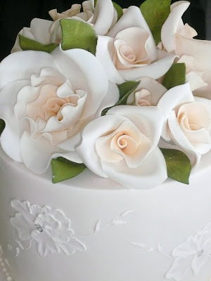 Affordable Wedding Ideas - Cheap wedding ideas fondant wedding cake flowers