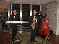 Jason Geh Jazz Trio performing live at the event