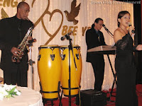 Jason Geh's Wedding Band performing