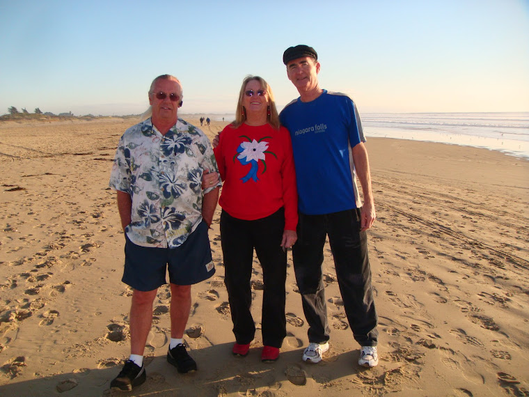 Jerry, Pat (Jerry's Sister) and Bill at Pismo Beach