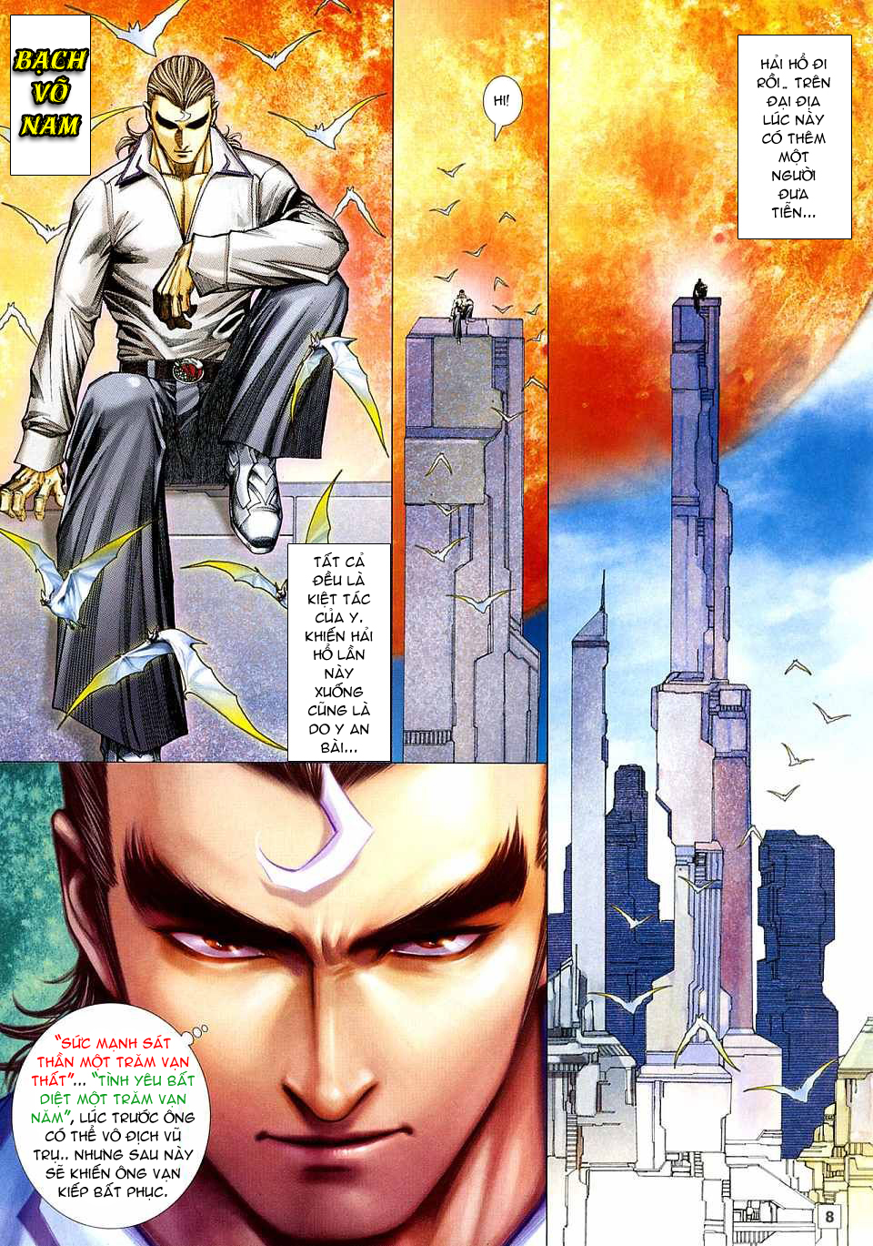 Võ Thần Chung Cực chap 8