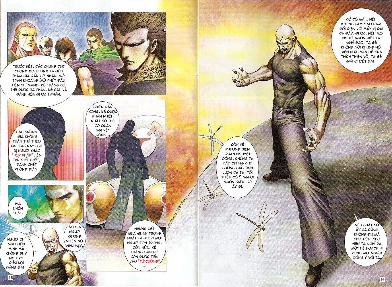 Võ Thần Chung Cực chap 8