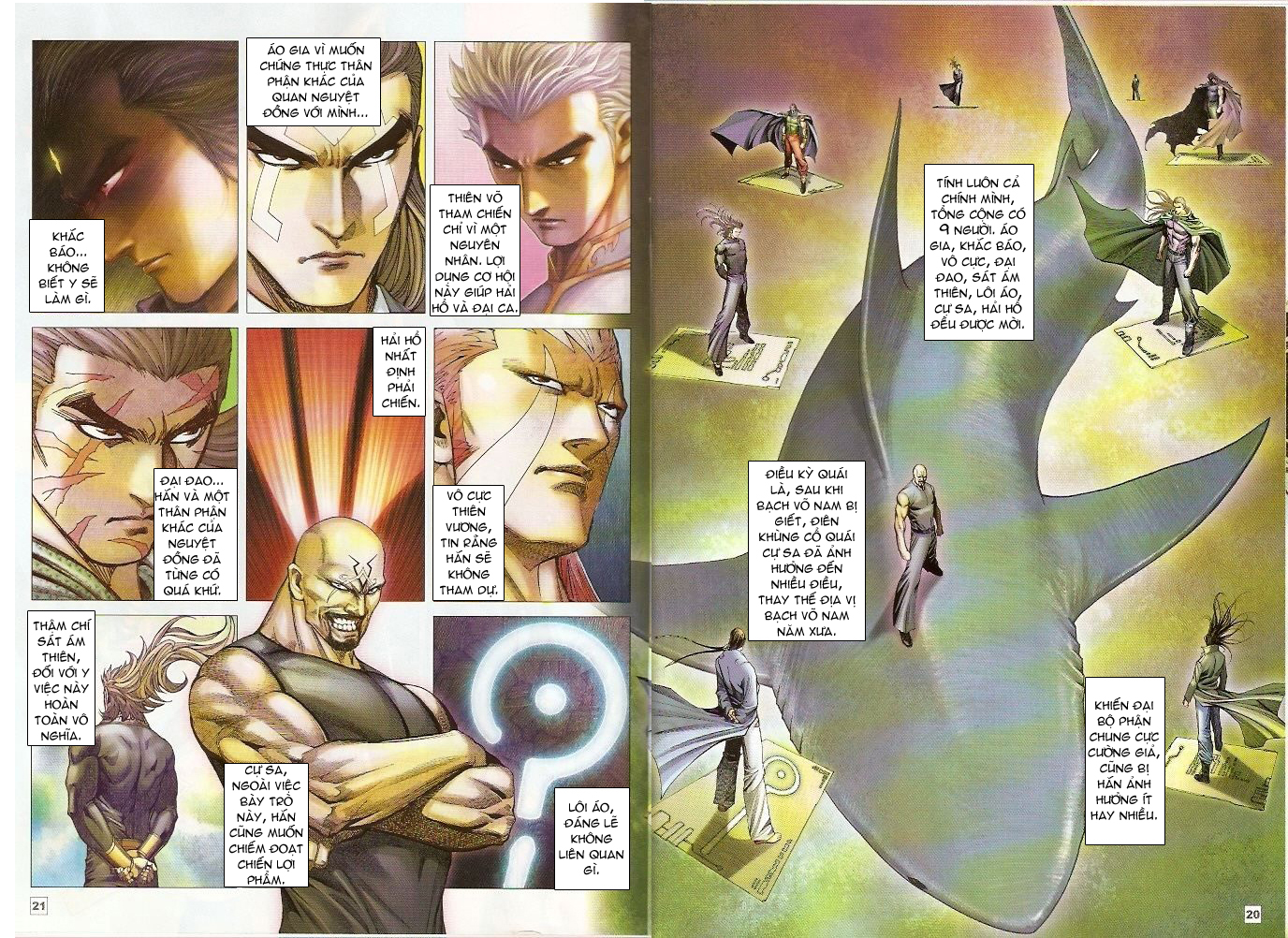 Võ Thần Chung Cực chap 8