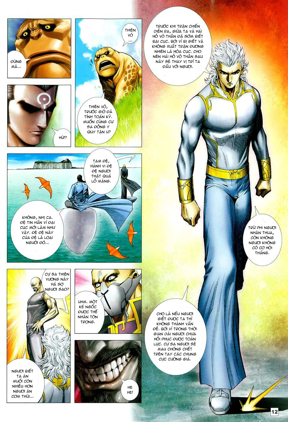 Võ Thần Chung Cực chap 8