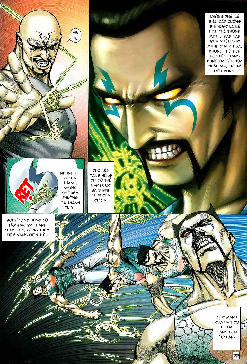 Võ Thần Chung Cực chap 8