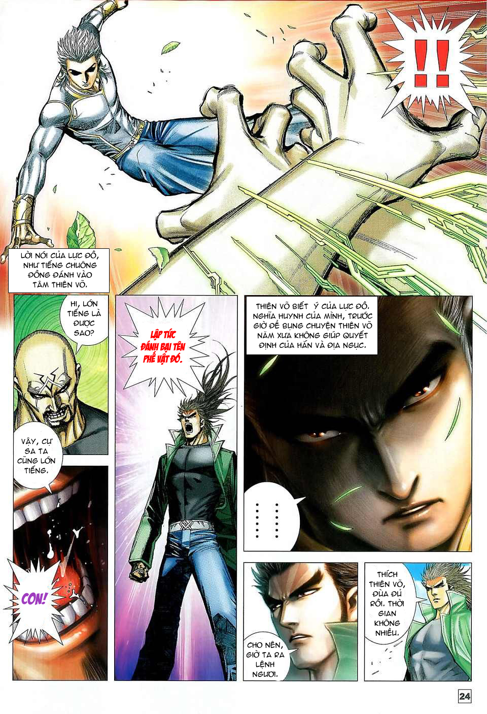 Võ Thần Chung Cực chap 8