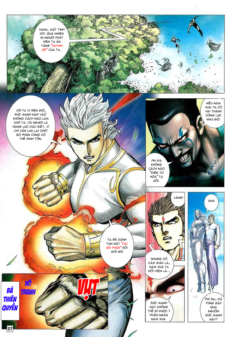 Võ Thần Chung Cực chap 8