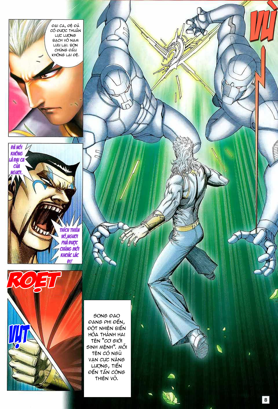 Võ Thần Chung Cực chap 8