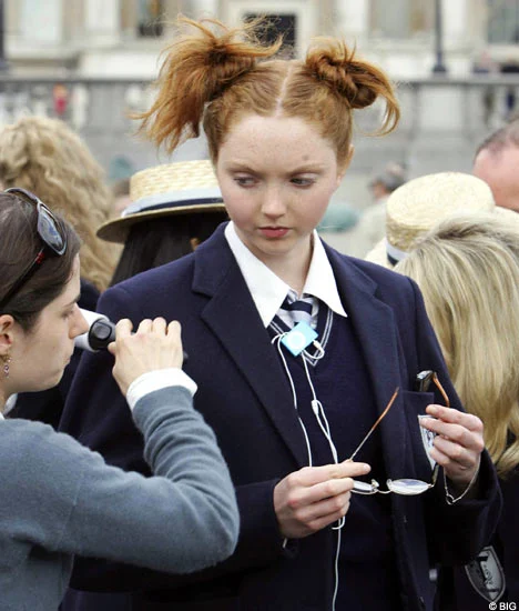 Lily's the belle of St Trinian's