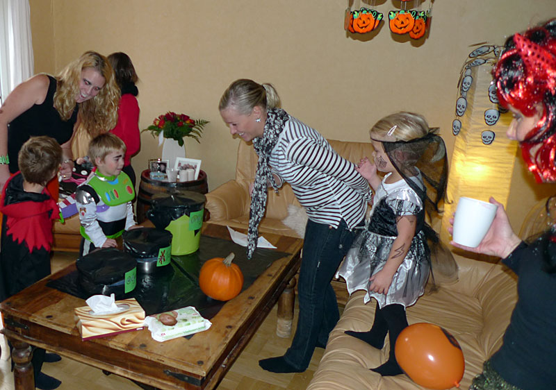 A Blonde in Sweden Halloween in Sweden Showin' em' how it's done!