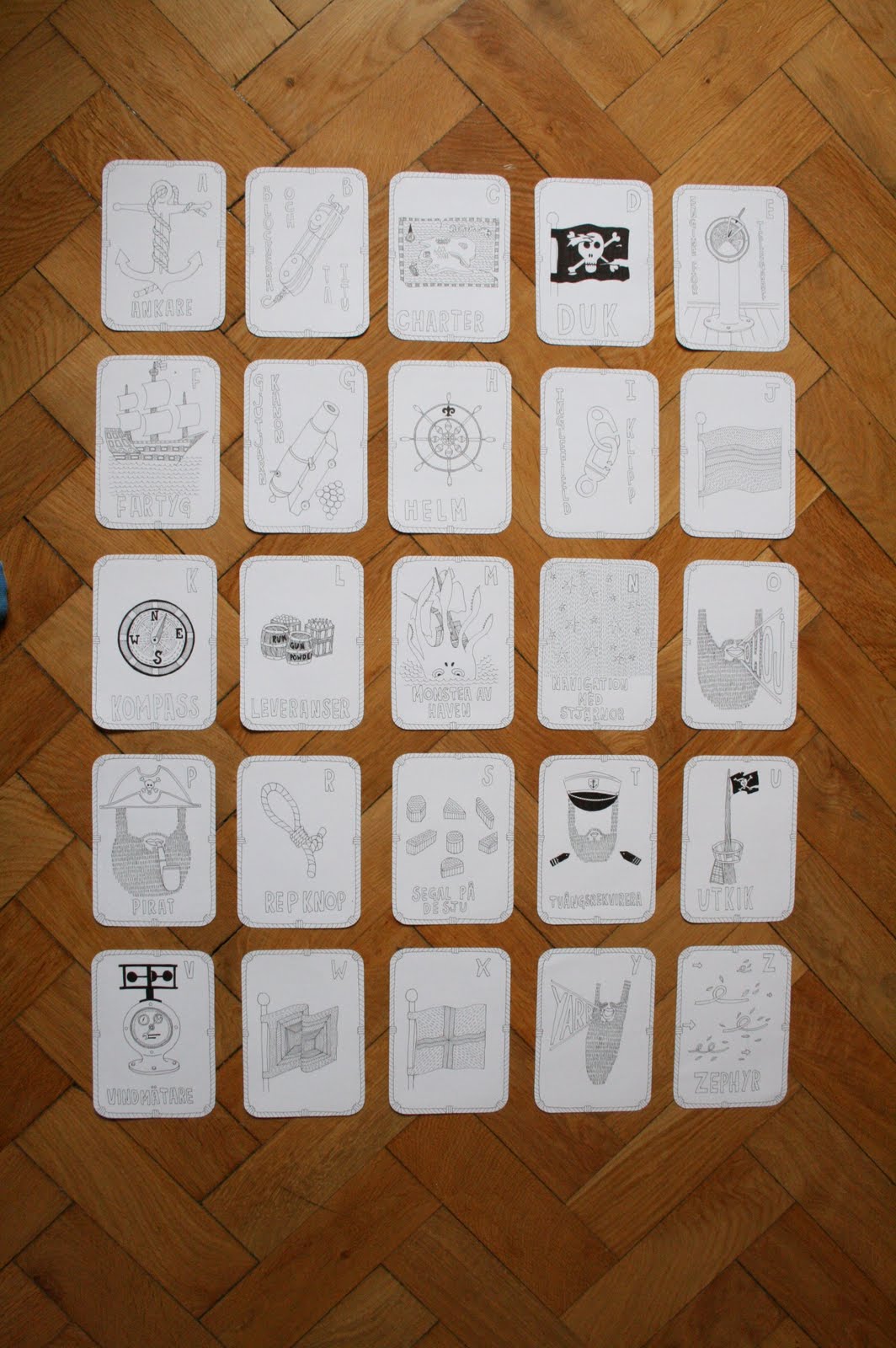 Nautical Alphabet