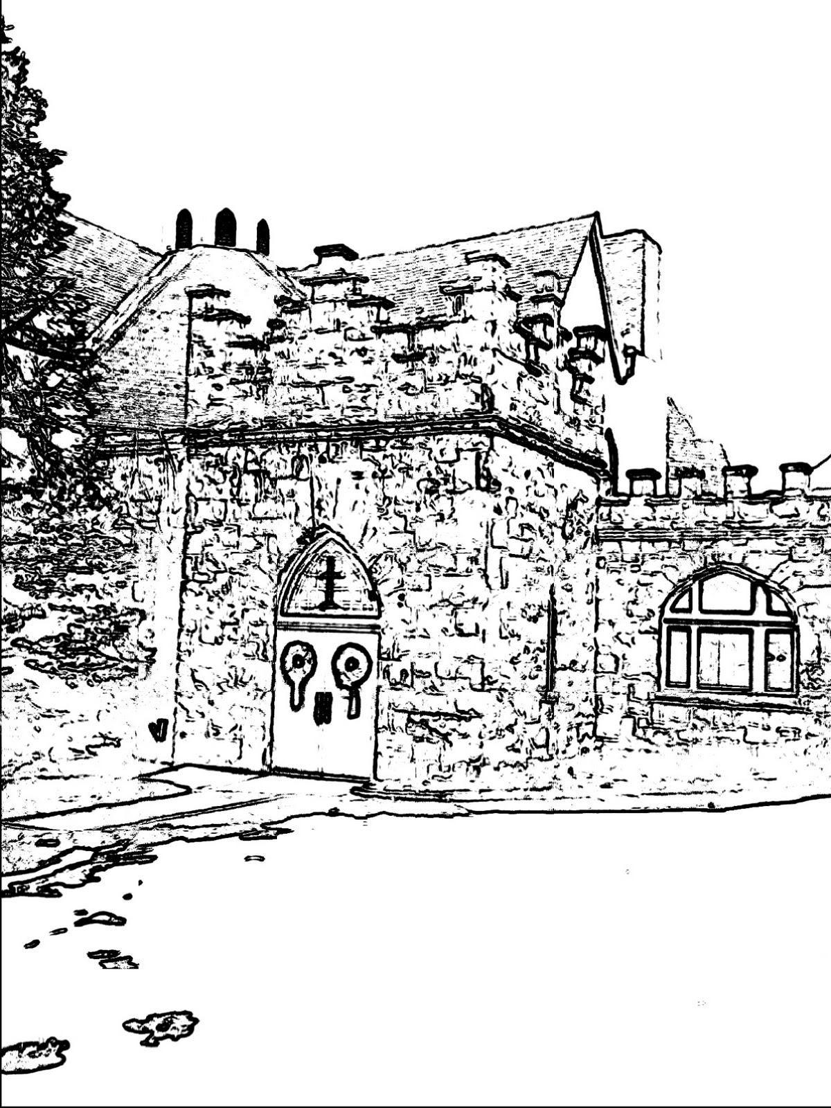 The Helpful Art Teacher: More beautiful two point perspective houses to