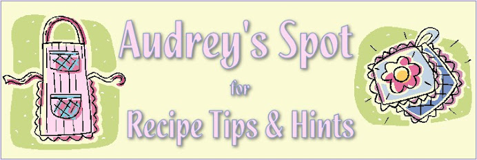 Recipe Tips and Hints