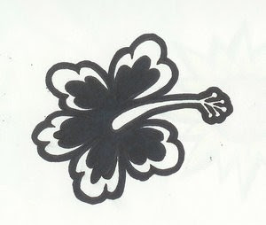 Tattoo Bunga Hawaiian