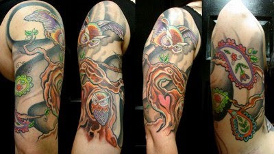 Tattoo Burung Hantu Album 1 Gambar Seni Tattoo
