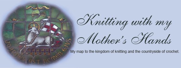 Knitting with my Mother's Hands
