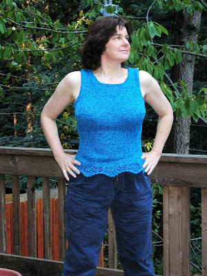 Knitting Patterns Blog from SweaterBabe.com: #74 Top-Down Long