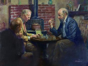 Pinturas que tem como tema o Jogo de Xadrez