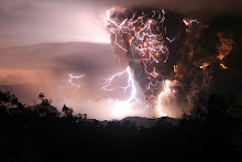 Volcano mixed with an Electrical Storm