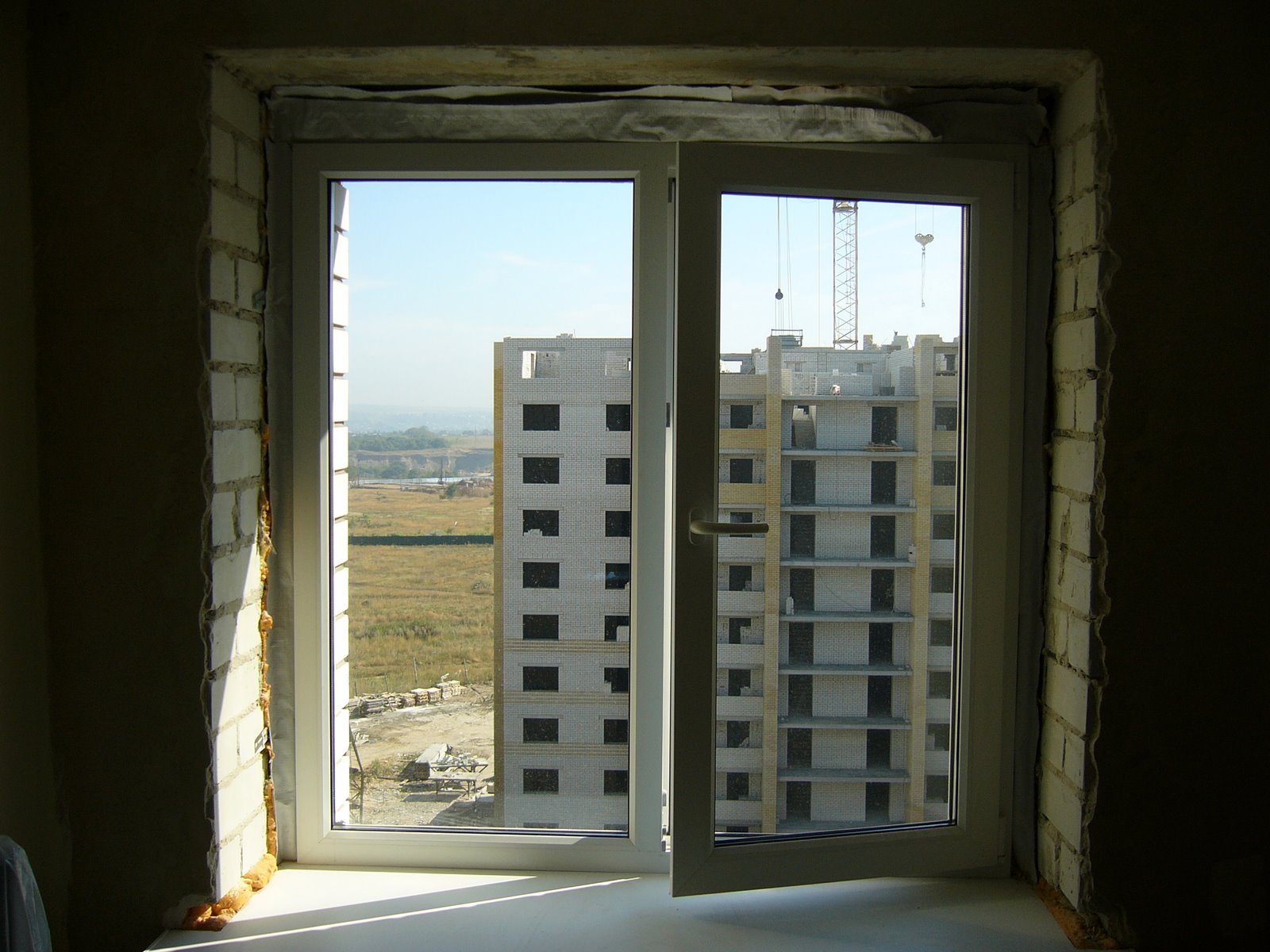 Откосы в новостройке