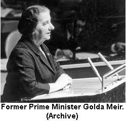 Tony Greenstein's Blog: Golda Meir to Poland - Don't Send us any