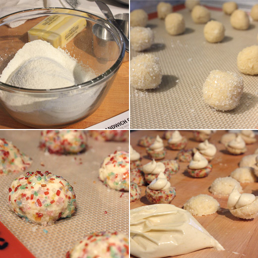 lisa is cooking Glittering Lemon Sandwich Cookies