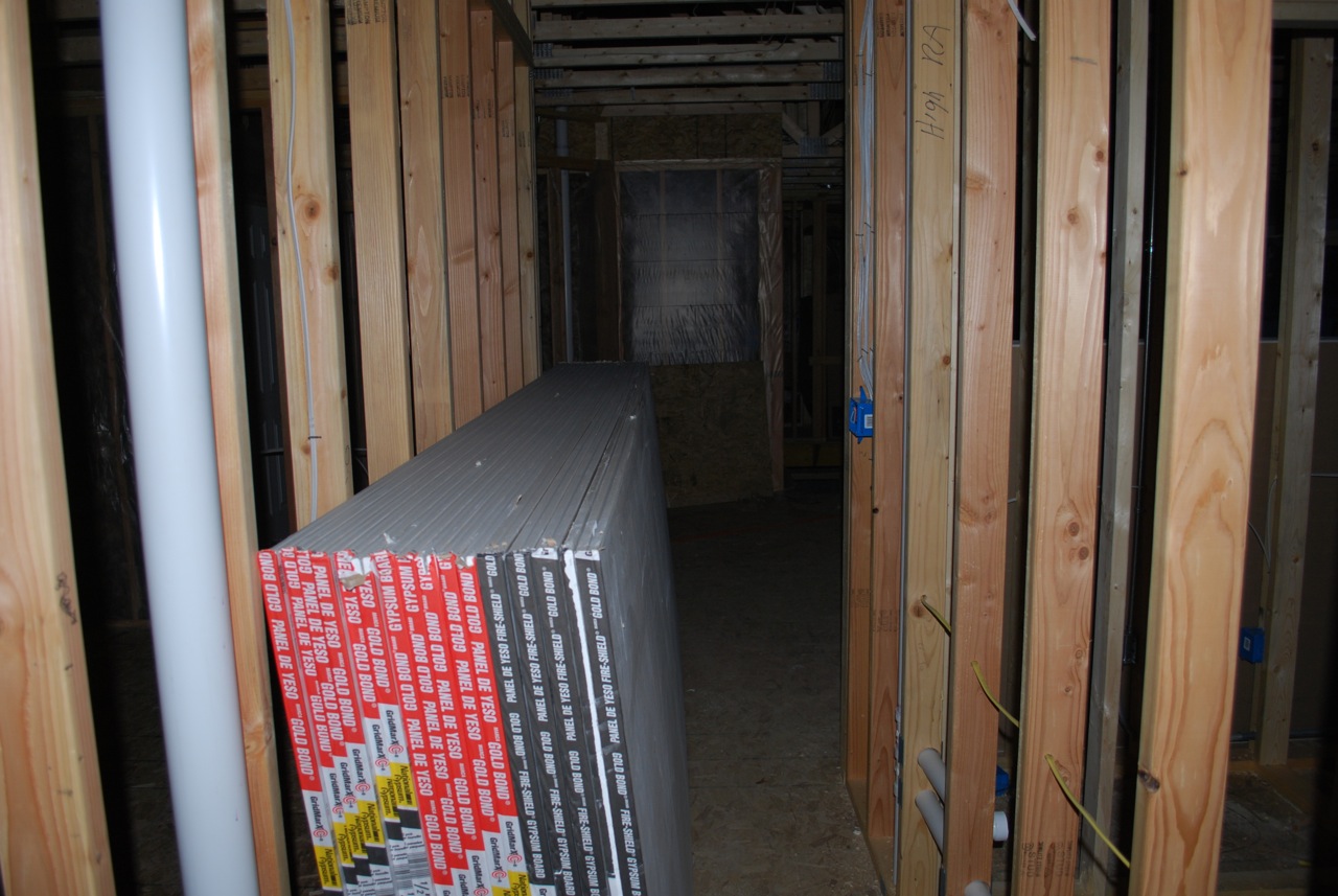 Ken's Iowa House Drywall Delivered