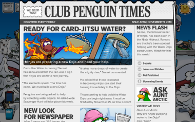 themikewhiteconnection: New Penguin-FAIL-Times Newspaper Look!