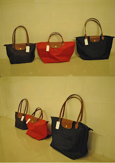 Wardrobeboom1: 3 Authentic Longchamp Le Pliage Handbags for sell