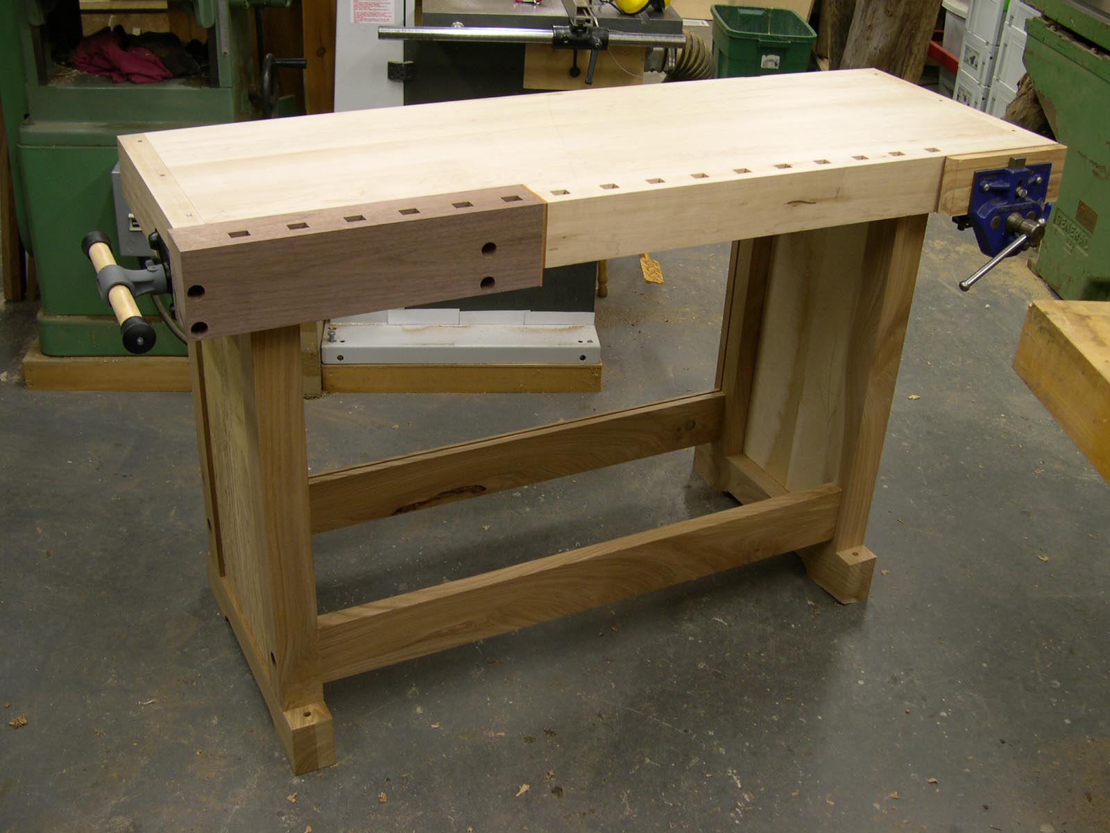 Woodwork Woodworking Bench Build PDF Plans