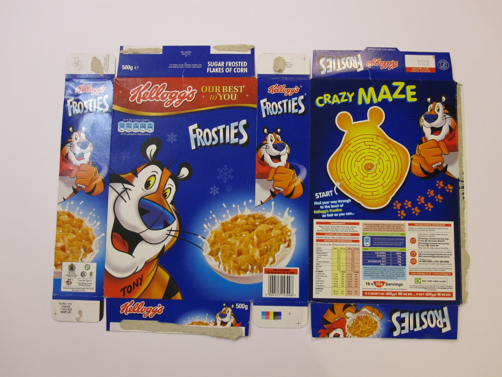 Design Practice Blog Cereal box