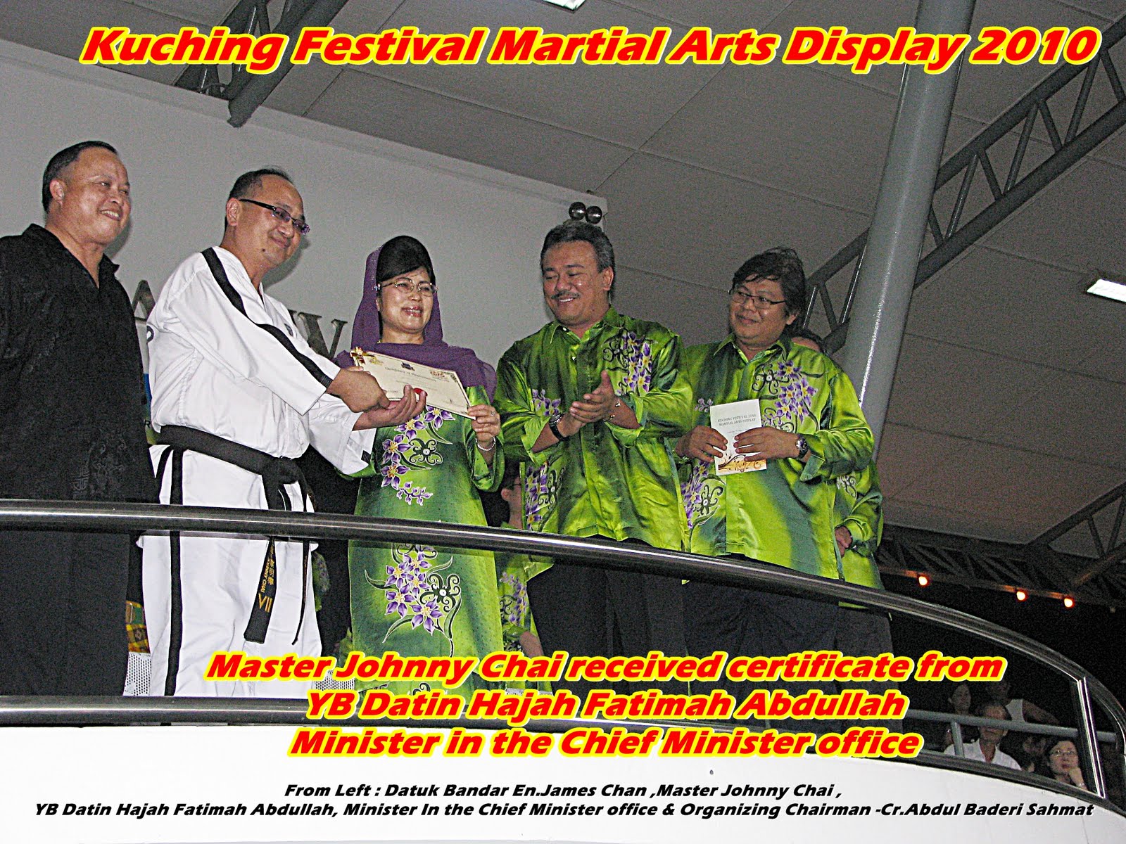 Sarawak TaeKwonDo Association ITF KUCHING FESTIVAL MARTIAL ARTS