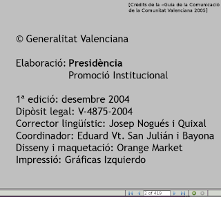 Guia valenciana de la comunicació 2005