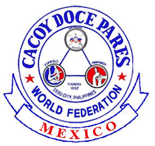 CACOY DOCE PARES WORLD FEDERATION . MEXICO