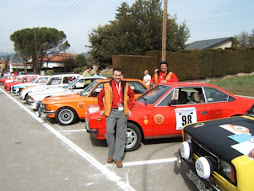 Equip de competició de RallyClàssics amb LANCIA BETA 2000