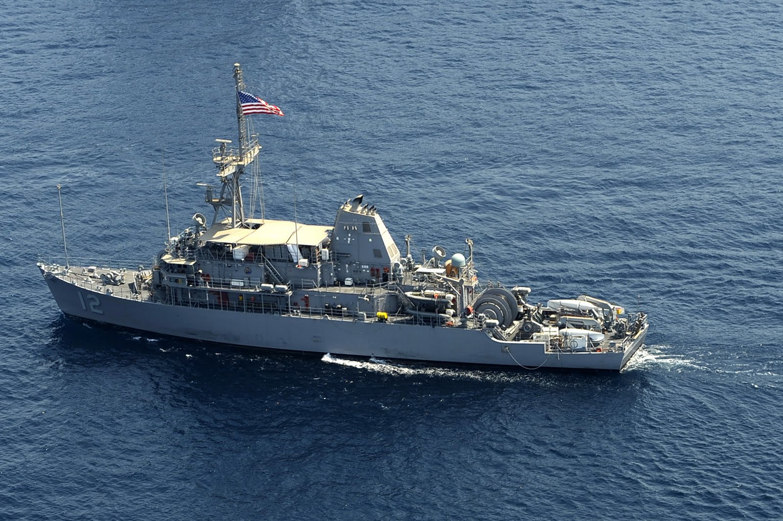 Dragaminas USS-Avenger MCM - Barcos de Guerra navegando - Foro Belico y Militar