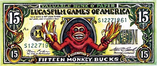 SPUDVISION: Monkey Bucks