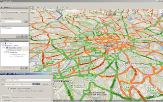 Google Maps in Google Earth London
