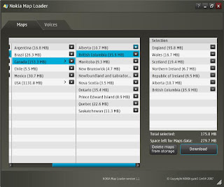 Nokia Maploader v1.1 New Data UK
