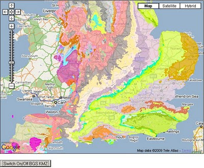 BGS Bedrock Maps - England