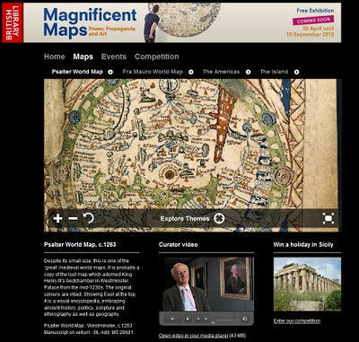 Magnificent Maps British Library London UK
