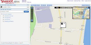 Yahoo Where Geocoder Map