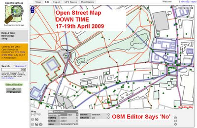 OSM is Due Downtime for Upgrading - Read Only Mode
