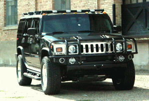 Jazzy B and his Hummer'