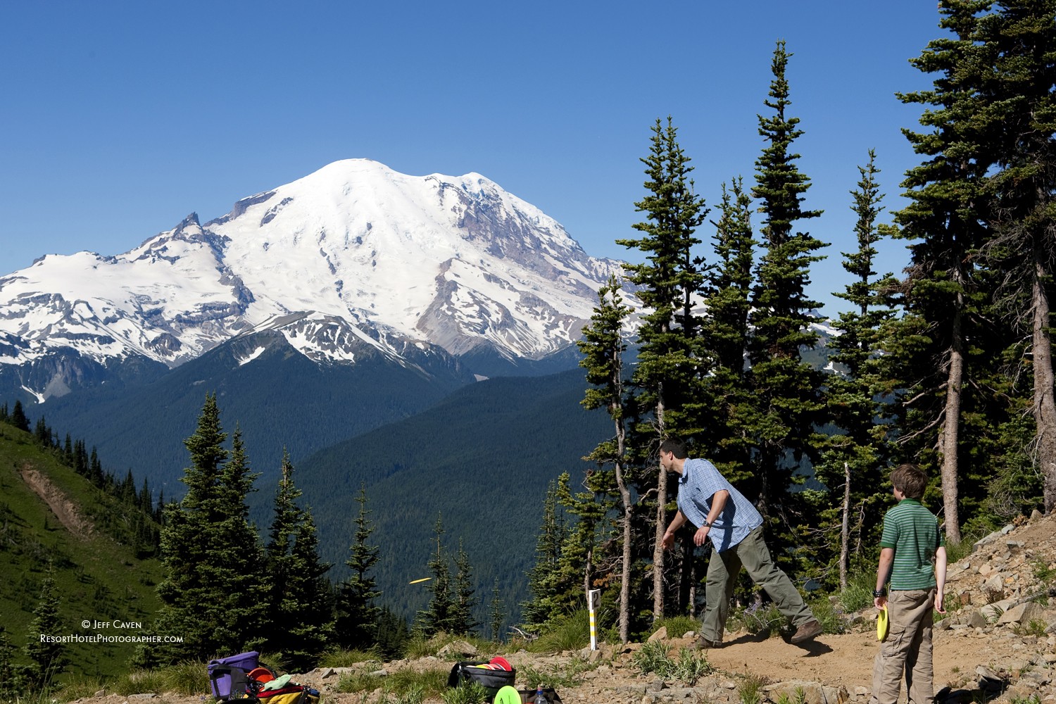 Crystal Mountain Disc Golf: SUMMIT COURSE IS OPEN